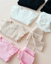 Load image into Gallery viewer, Flutter Sleeve Baby Bodysuit | Pink
