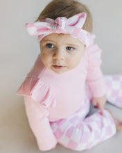 Load image into Gallery viewer, Flutter Sleeve Baby Bodysuit | Pink
