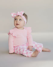 Load image into Gallery viewer, Flutter Sleeve Baby Bodysuit | Pink
