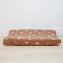 Load image into Gallery viewer, Chestnut Textiles Muslin Changing Pad Cover

