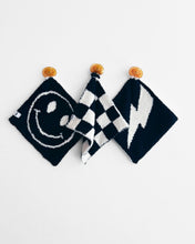 Load image into Gallery viewer, Lightning Bolt Plush Lovey | Black
