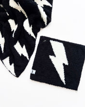 Load image into Gallery viewer, Lightning Bolt Plush Lovey | Black
