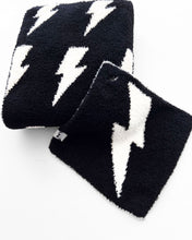 Load image into Gallery viewer, Lightning Bolt Plush Lovey | Black
