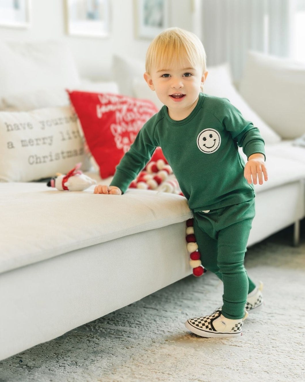 Lounge Set | Smiley Green