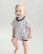 Load image into Gallery viewer, Short Sleeve Bubble Romper | Electric Drippy
