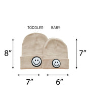 Load image into Gallery viewer, Smiley Beanie | Beige
