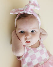 Load image into Gallery viewer, Tutu Romper | Checkered Pink
