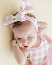 Load image into Gallery viewer, Tutu Romper | Checkered Pink

